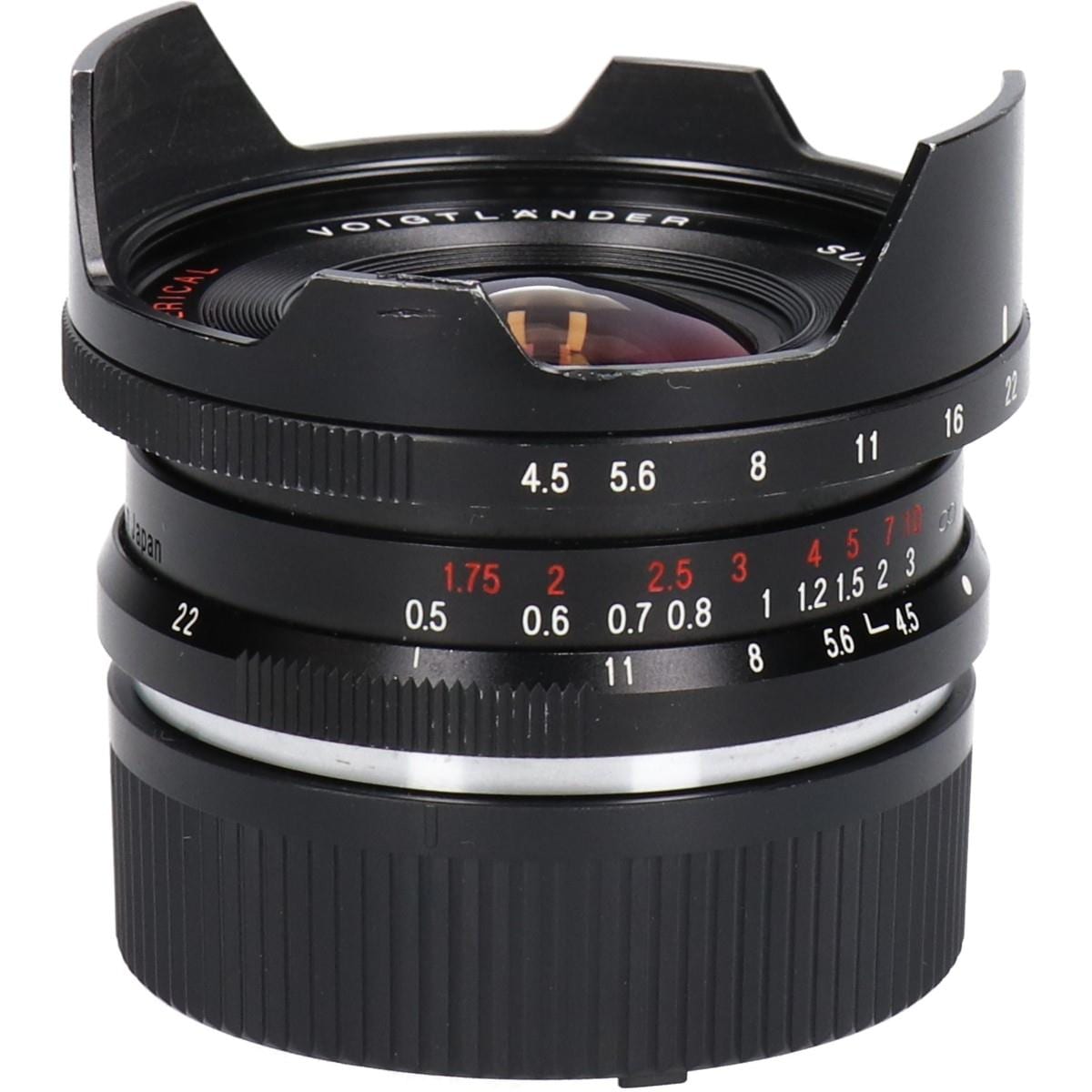 スーパーワイドヘリアー１５ｍｍ　Ｆ４．５ＡＳＰＨＩＩ