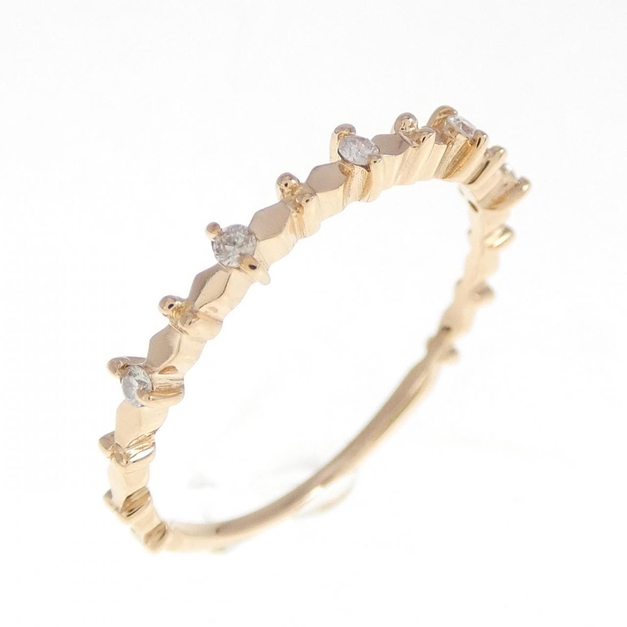K18PG ダイヤモンド リング 0.05CT