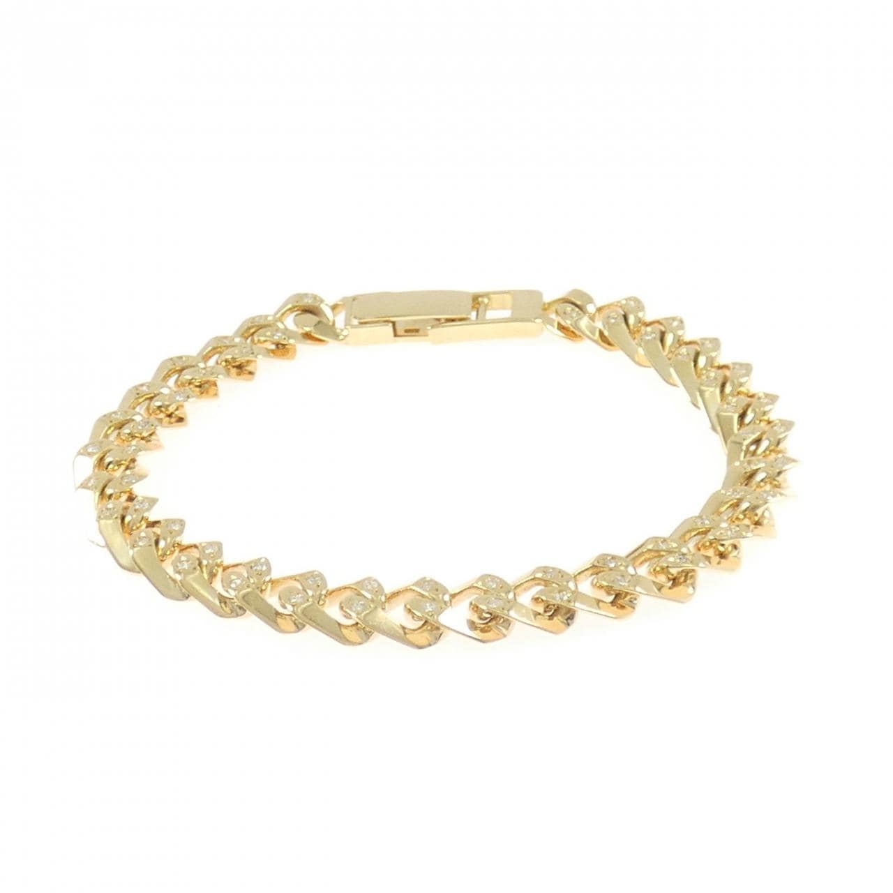 K18YG ダイヤモンド ブレスレット 0.60CT