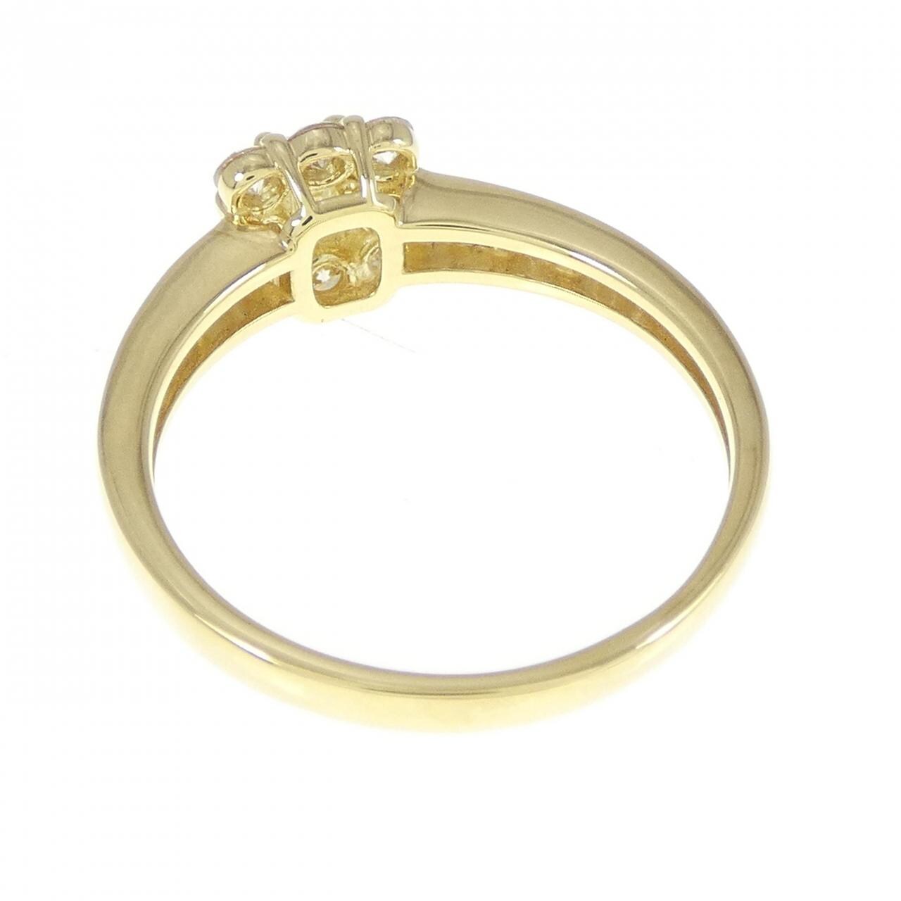 [BRAND NEW] K18YG Diamond Ring 0.80CT