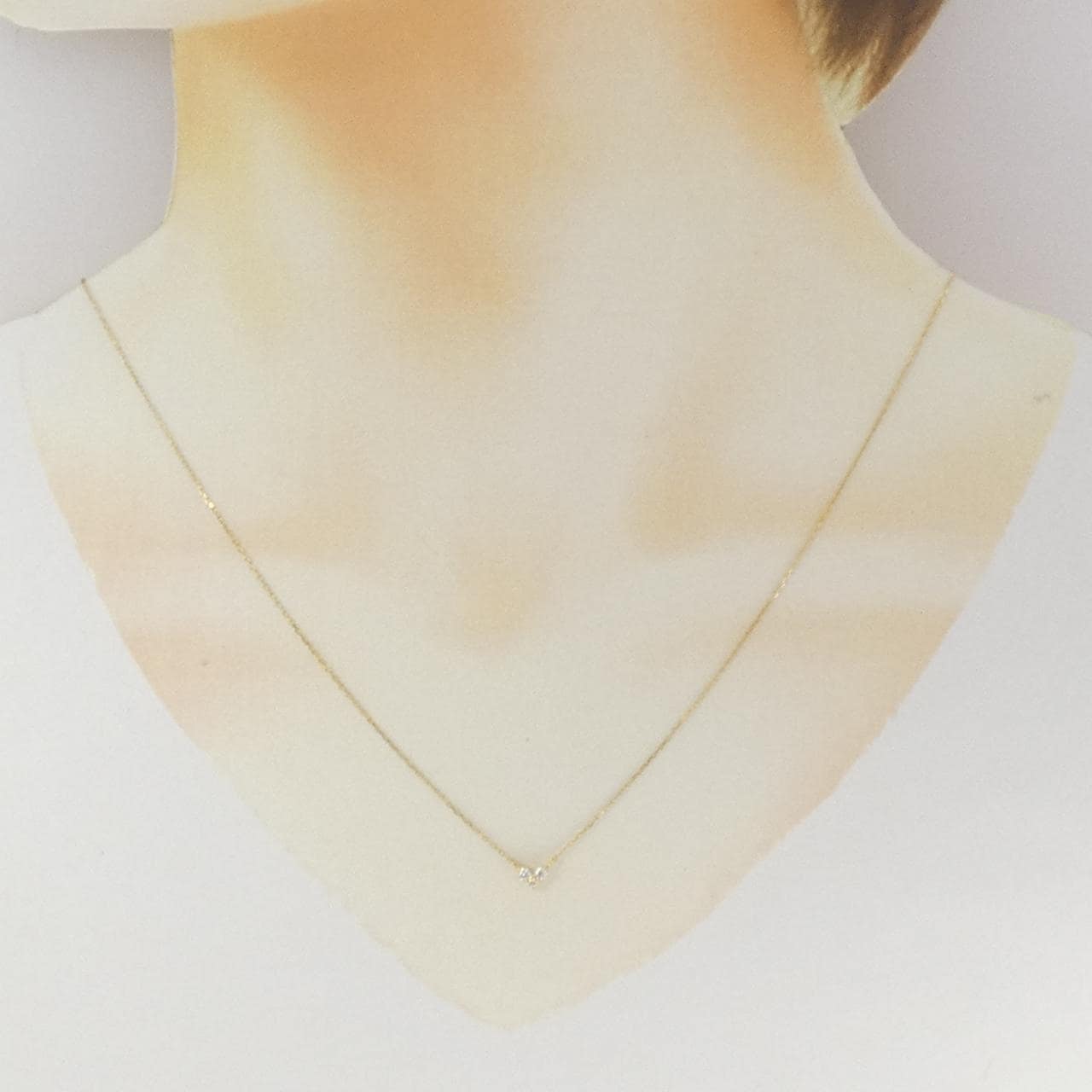 エテ ダイヤモンド ネックレス 0.07CT