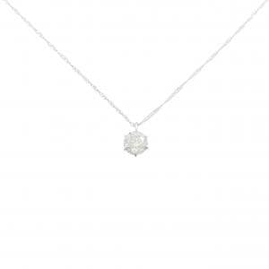 K18WG ダイヤモンド ネックレス 0.50CT