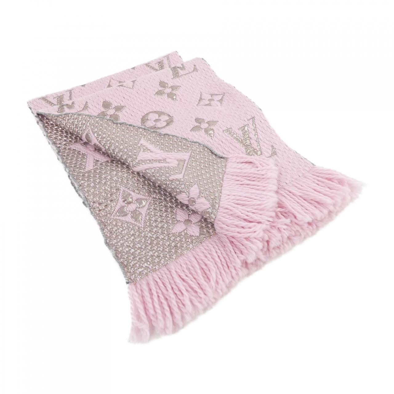 ルイヴィトン LOUIS VUITTON エシャルプ ロゴマニア シャイン M70466 MUFFLER