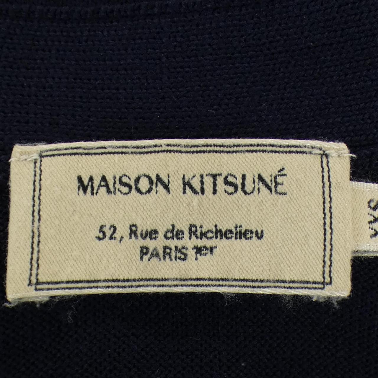 メゾンキツネ MAISON KITSUNE AU00500KT1036 カーディガン