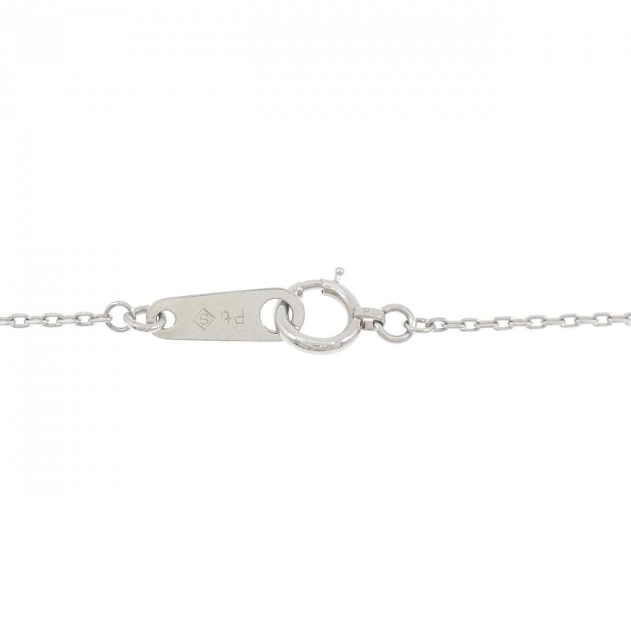 PT850 ソリティア ダイヤモンド ネックレス 0.11CT