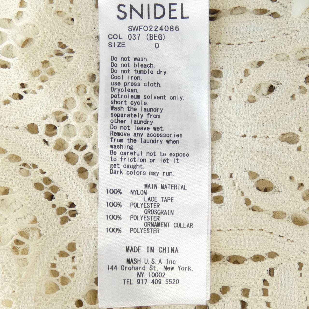 スナイデル Snidel ワンピース