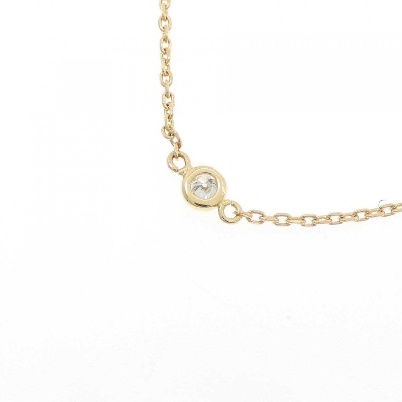 K18YG ダイヤモンド ネックレス 0.24CT