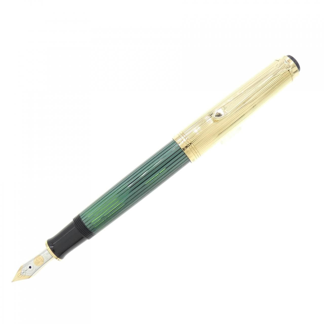 ペリカン スーベレーンM650バーメイル/緑縞 万年筆