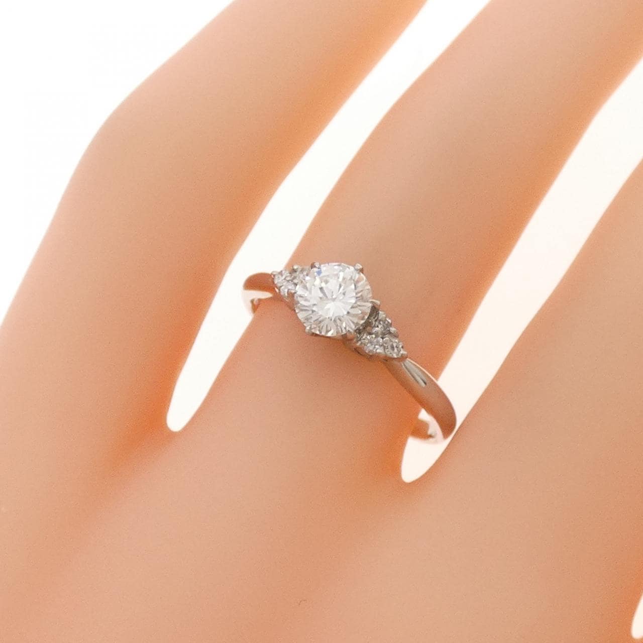 PT900 ダイヤモンド リング 0.508CT G VS2 Good