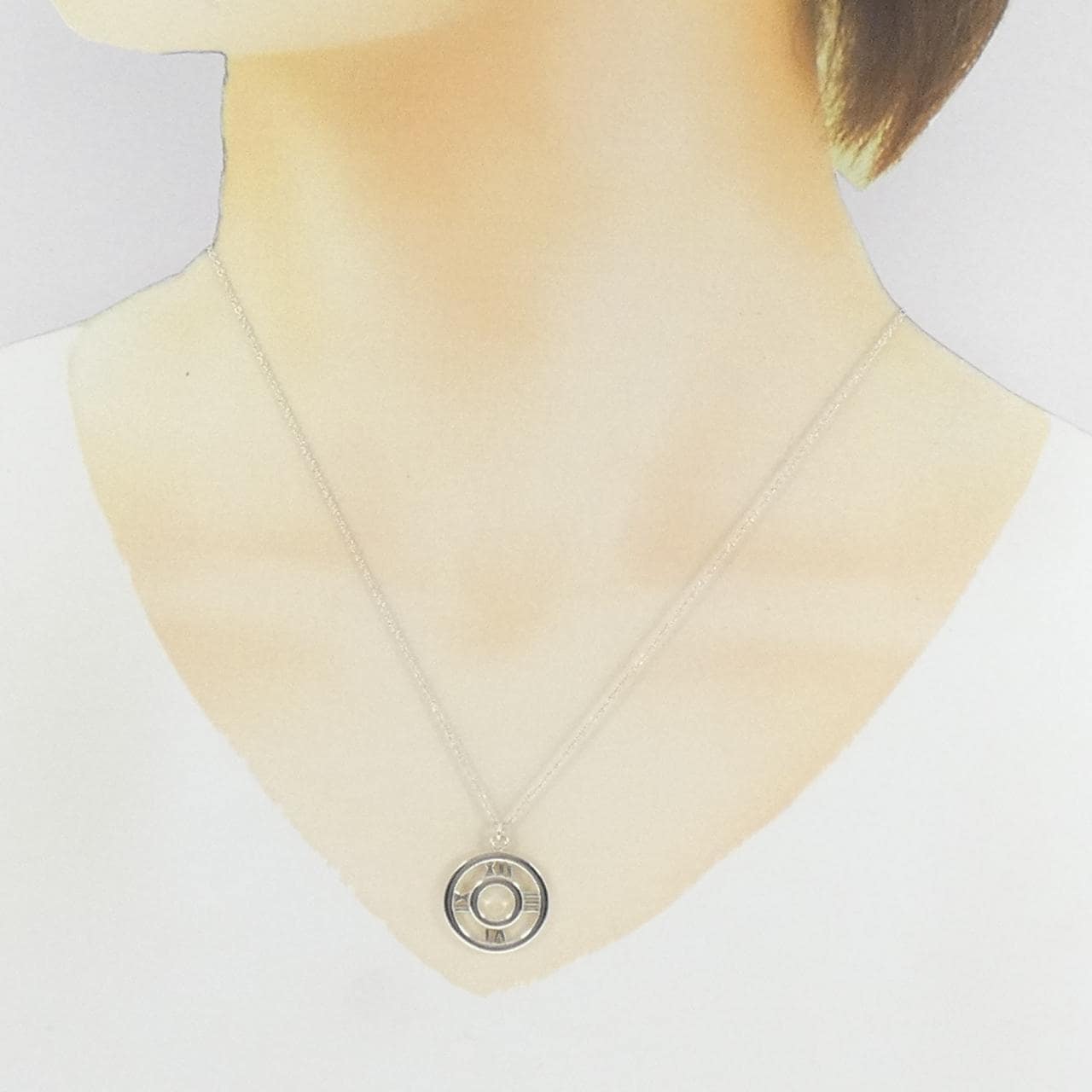 ティファニー アトラス オープンメダリオン ミディアム ネックレス