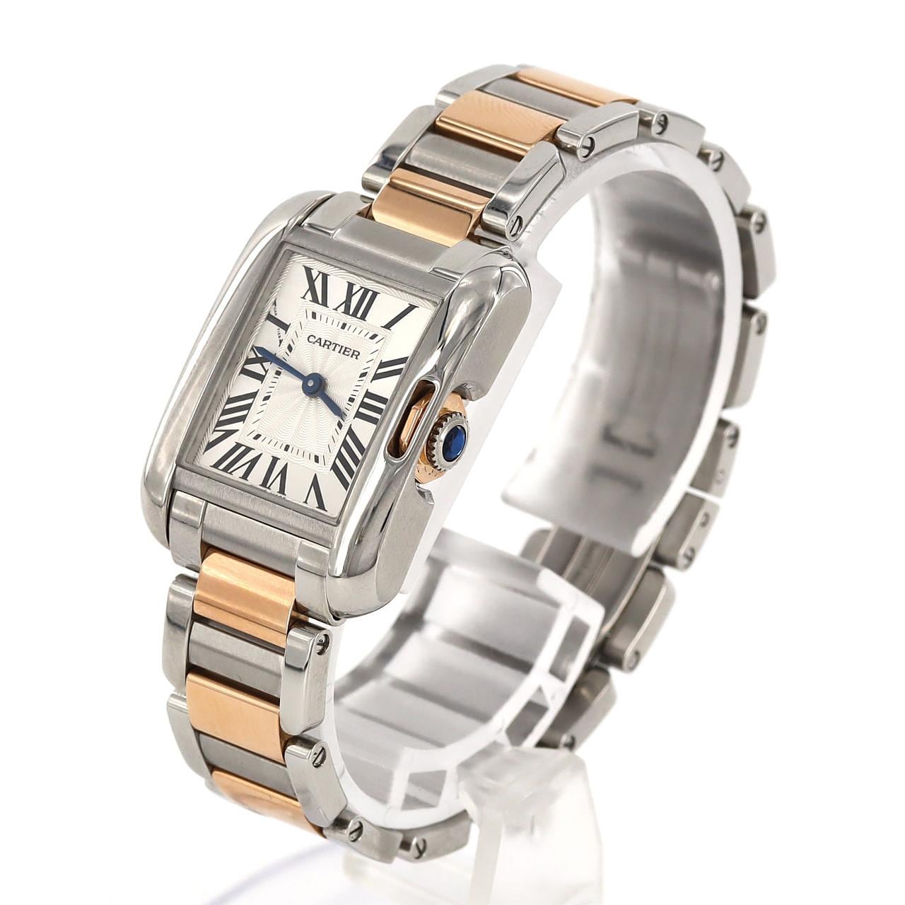 Cartier Tank Anglaise SM PG Combi W5310036 SSxPG Quartz