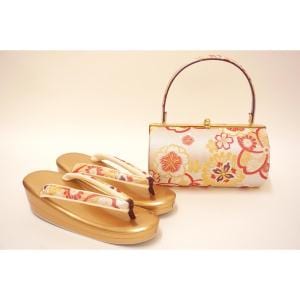 【新品】草履バッグセット　佐賀錦　Ｆサイズ