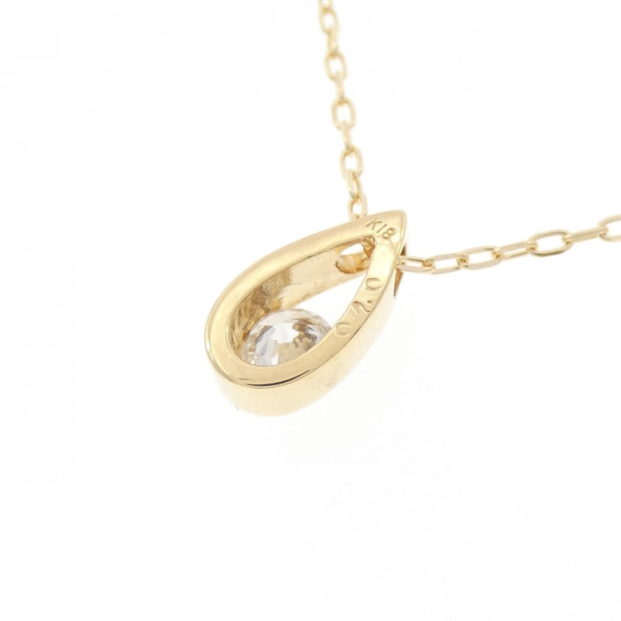 K18YG ダイヤモンド ネックレス 0.20CT