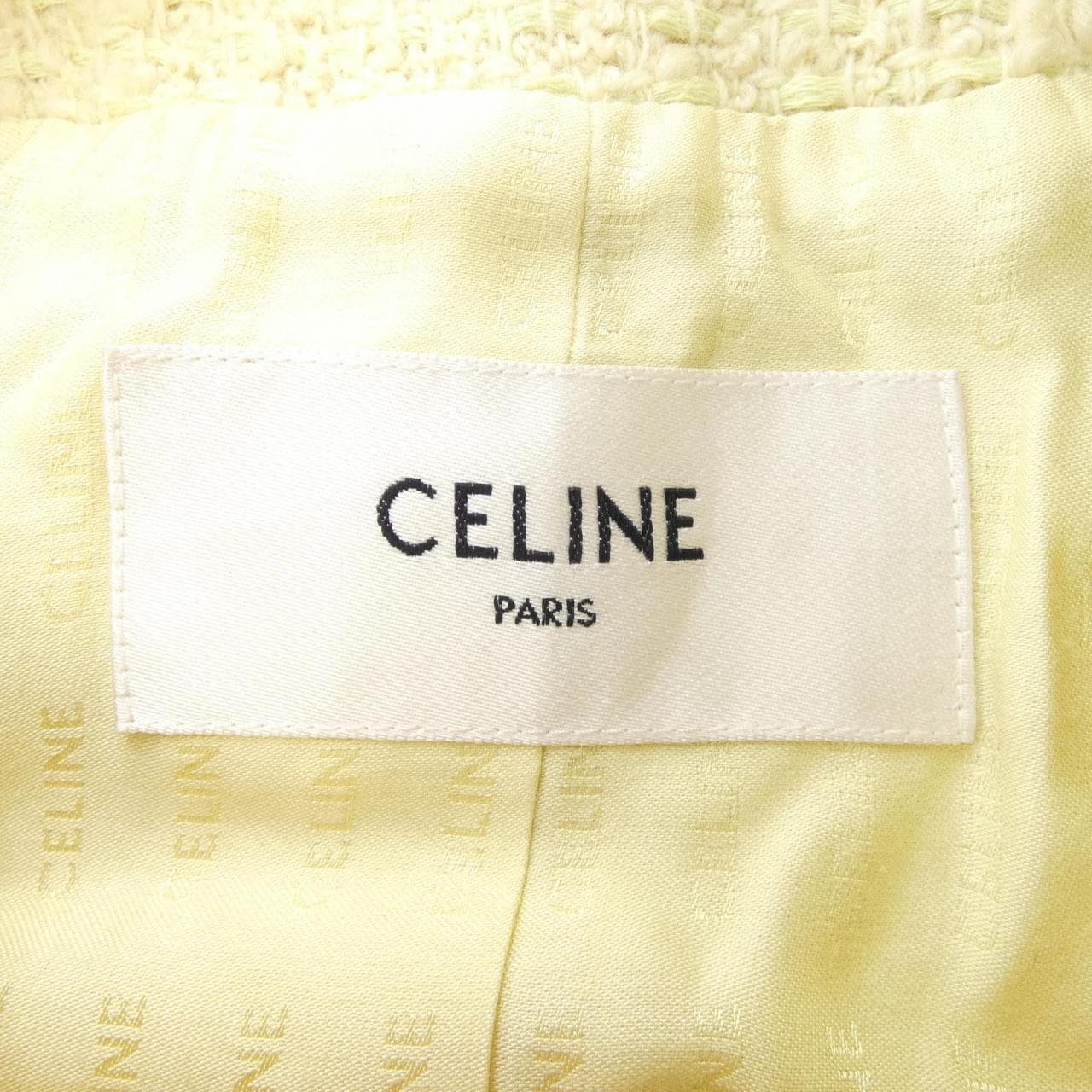 セリーヌ CELINE ブクレナッテ 2V34O764L ノーカラージャケット