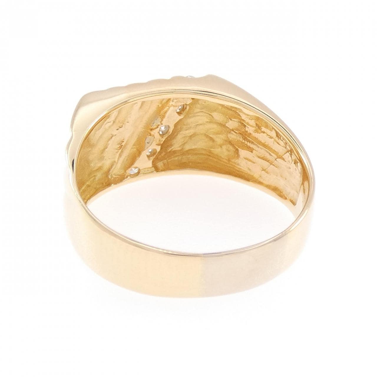 K18YG ダイヤモンド リング 0.19CT