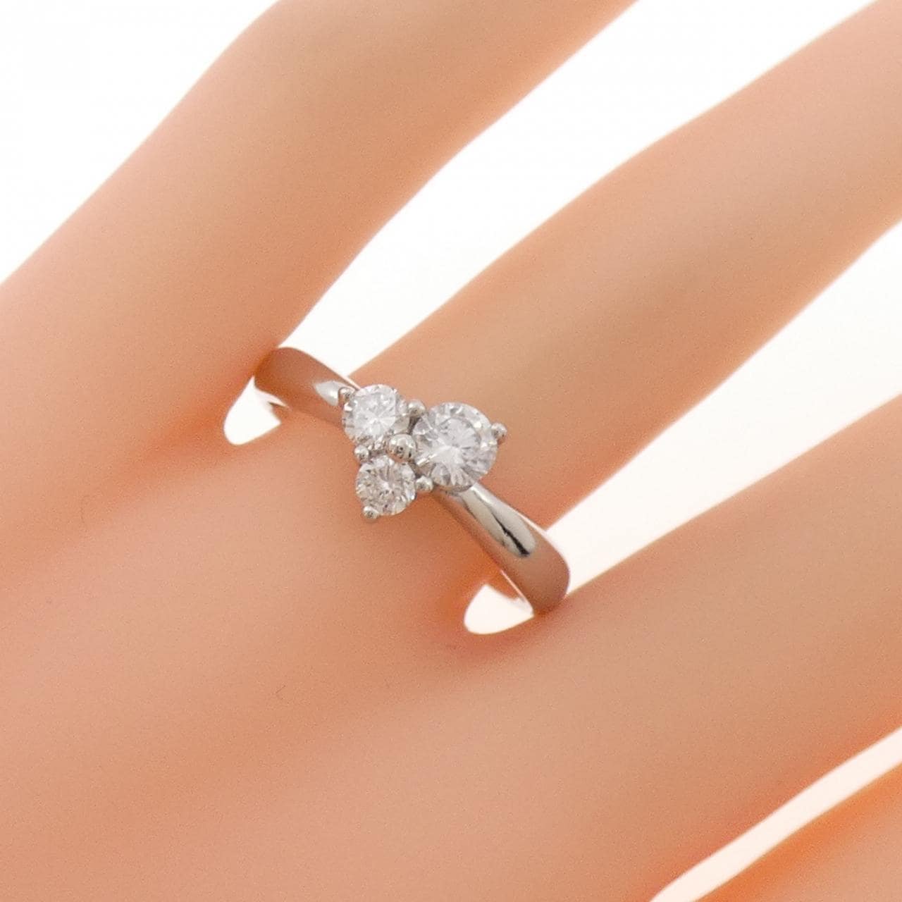 PT900 ダイヤモンド リング 0.62CT