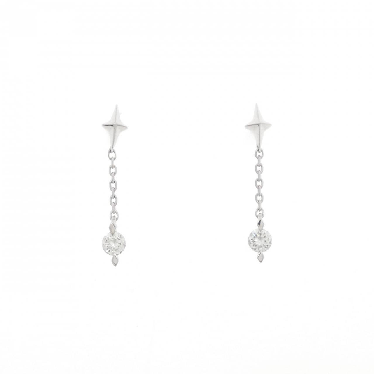 STAR JEWELRY鑽石耳環 0.10 克拉