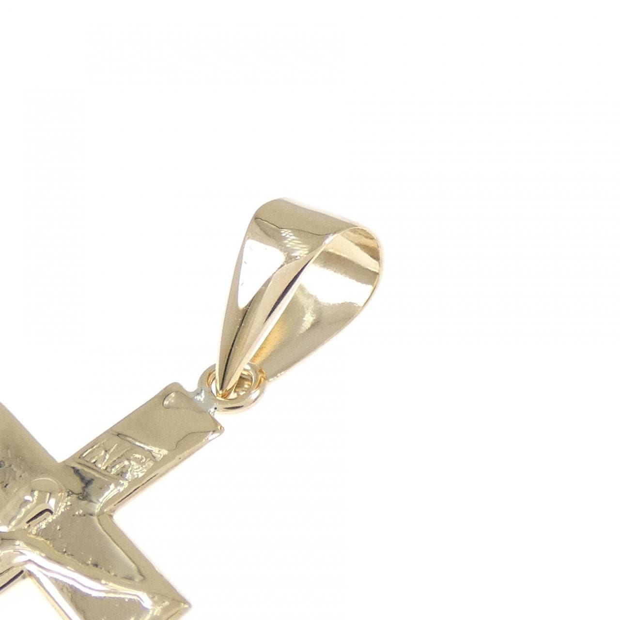 K18YG クロス ペンダント