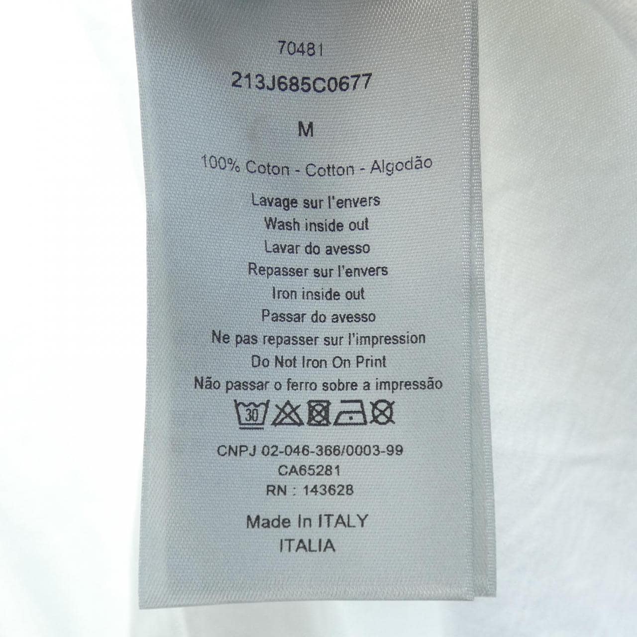 ディオール DIOR Tシャツ