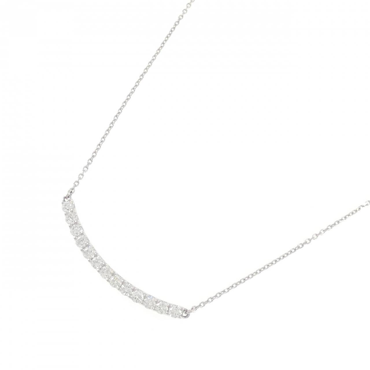 【新品】PT ダイヤモンド ネックレス 0.503CT
