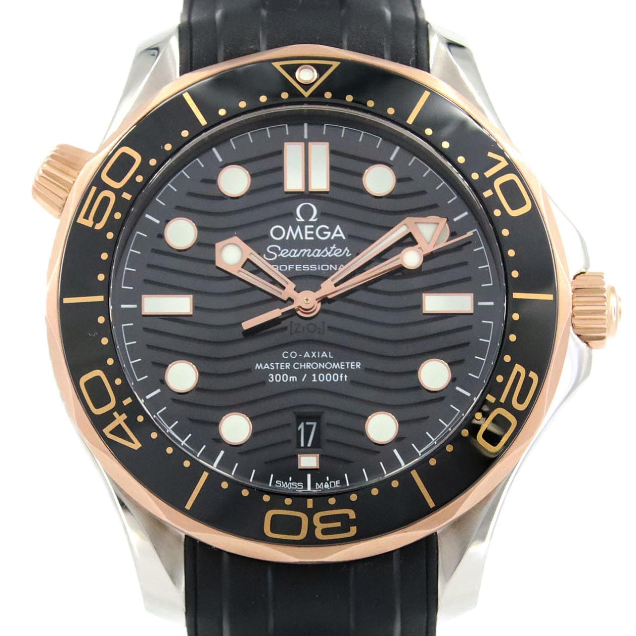 歐米茄 海馬 Diver 300M PG Combi 210.22.42.20.01.002 SSxPG自動上弦