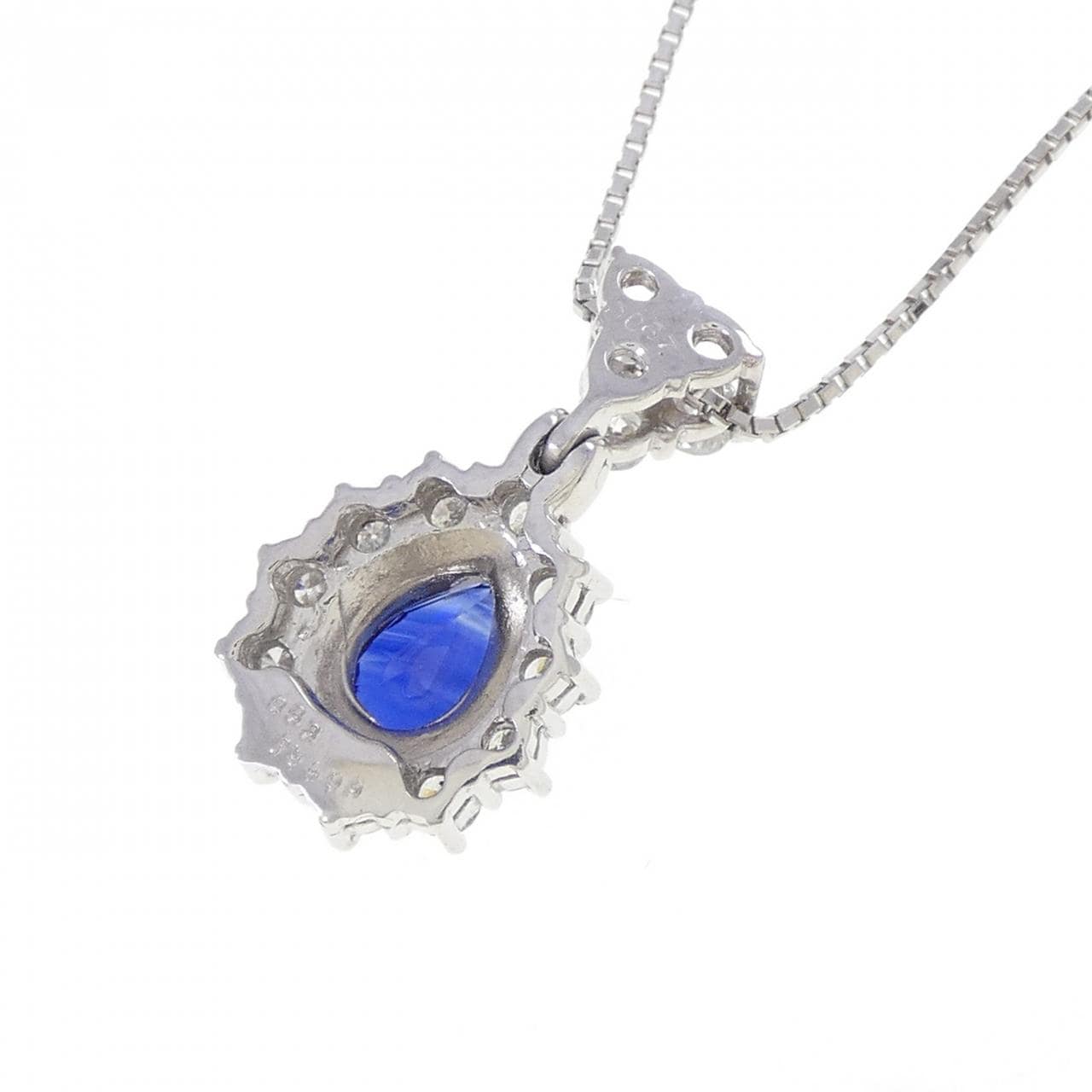PT900/PT850 サファイヤ ネックレス 0.83CT