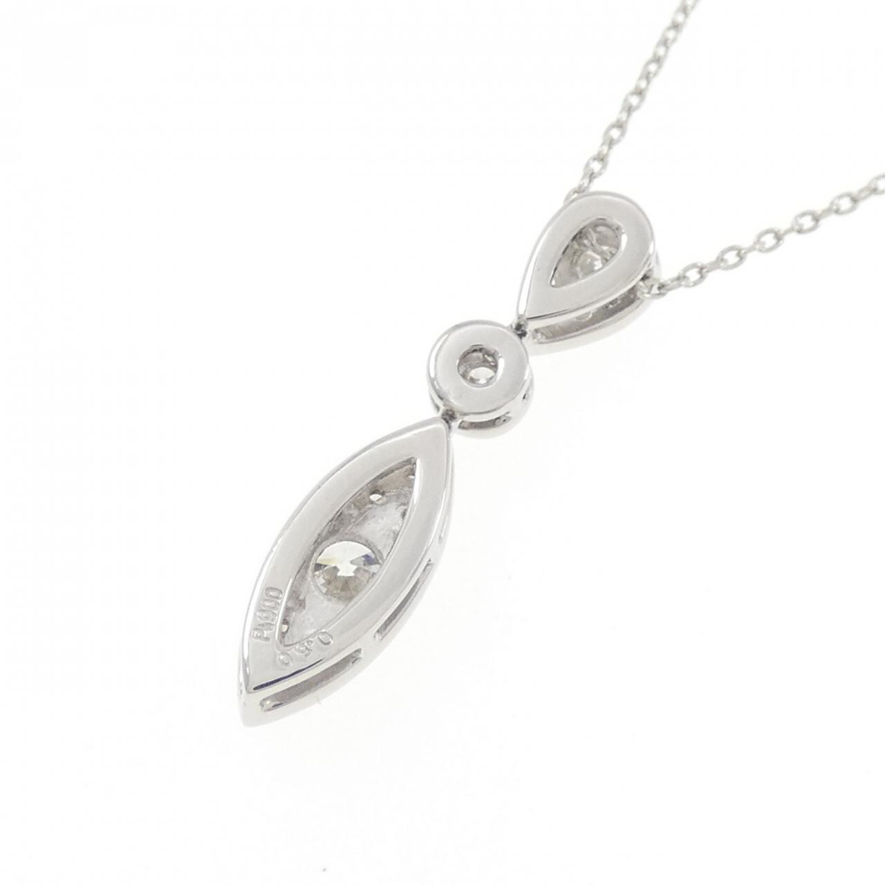 PT900/PT850 ダイヤモンド ネックレス 0.50CT