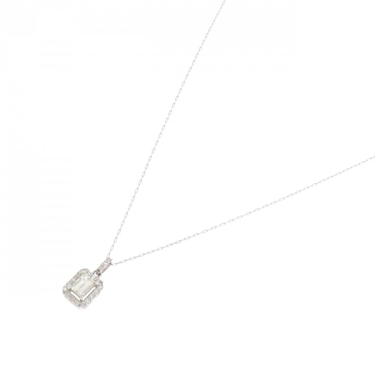 【新品】PT900/PT850 ダイヤモンド ネックレス 0.210CT