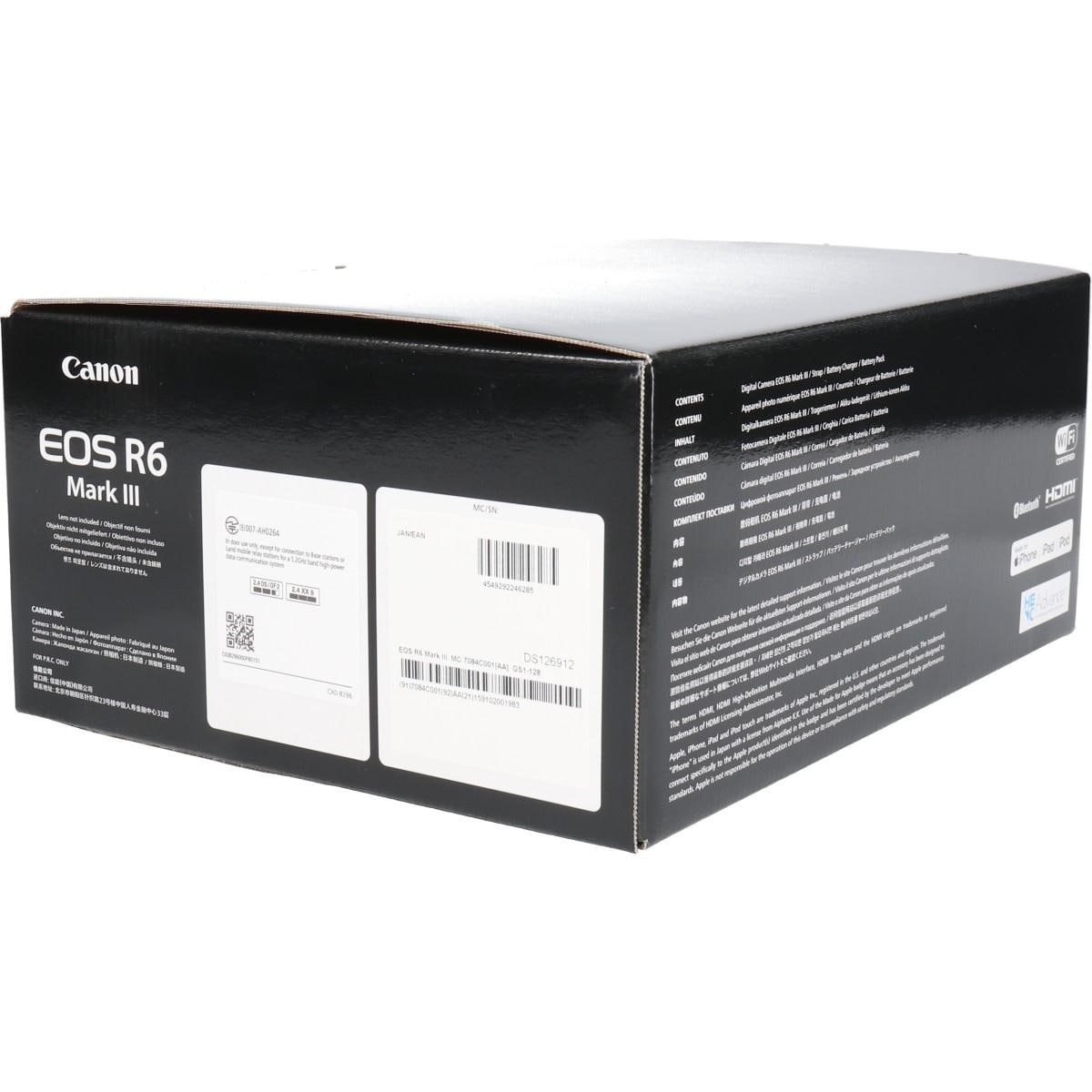 【未使用品】ＥＯＳ　Ｒ６　ＭＡＲＫ　ＩＩＩ