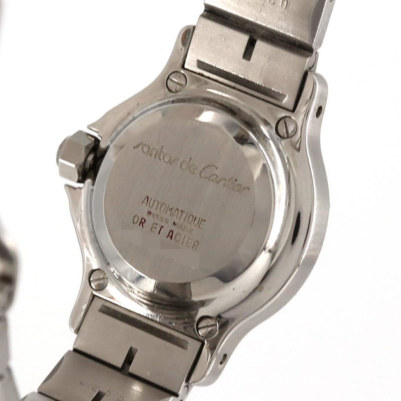 【ノーメンテナンス還元価格】カルティエ サントスオクタゴンSM コンビ SSxYG 自動巻