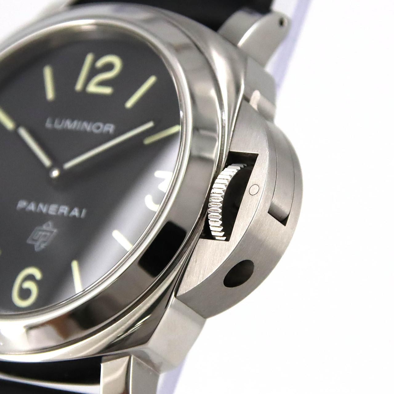 【ノーメンテナンス還元価格】パネライ ルミノールベースロゴアッチャイオ PAM01000 SS 手巻