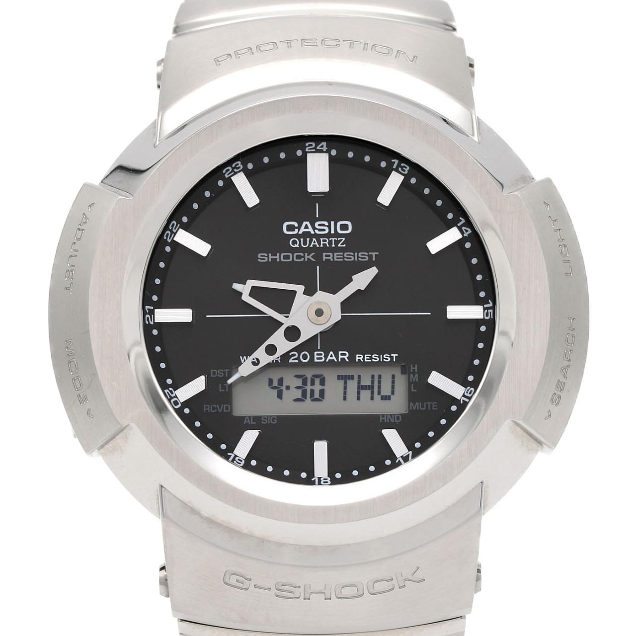 カシオ G-SHOCK AWM-500D-1AJF SS ソーラークォーツ