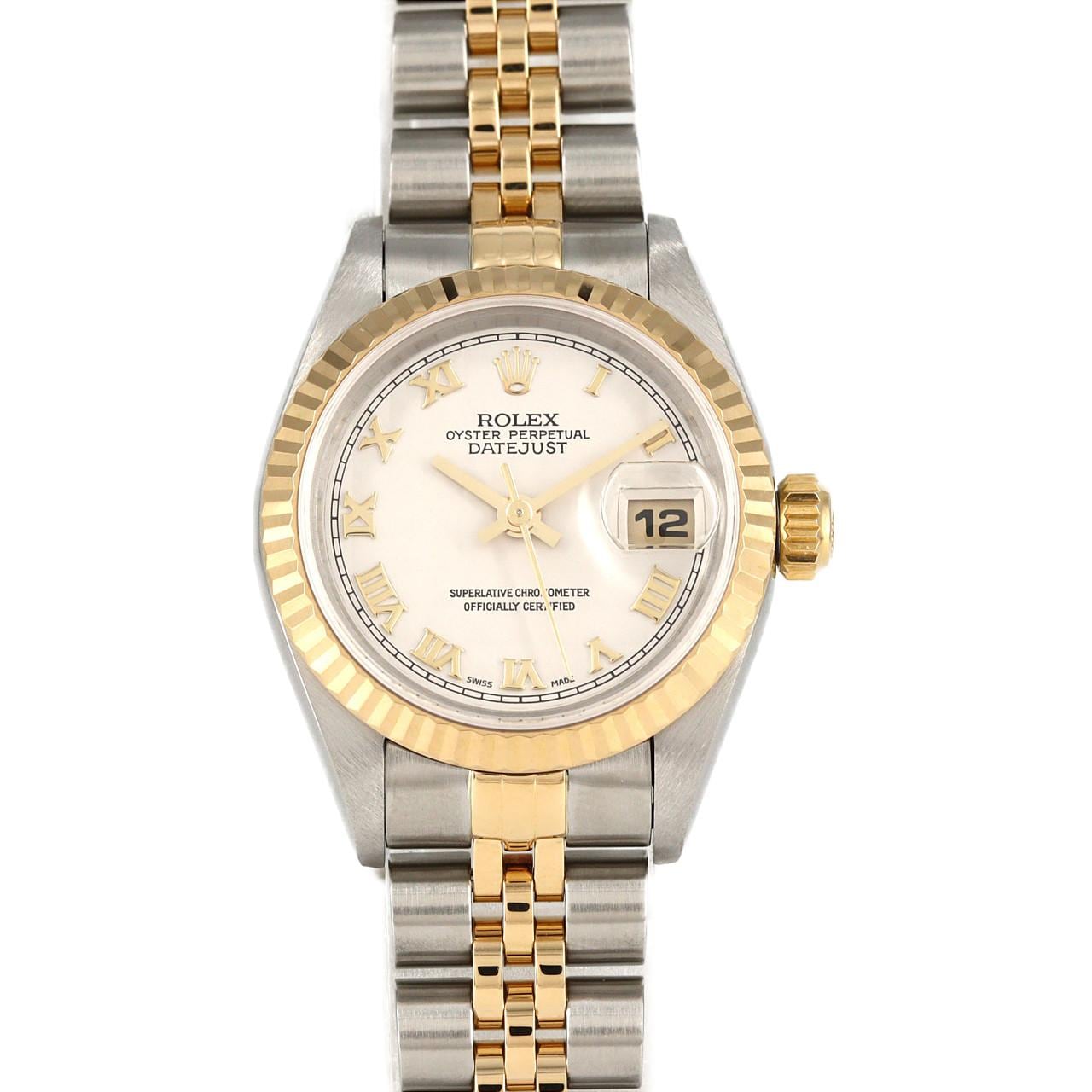 ロレックス デイトジャスト 69173 SSxYG 自動巻 U番