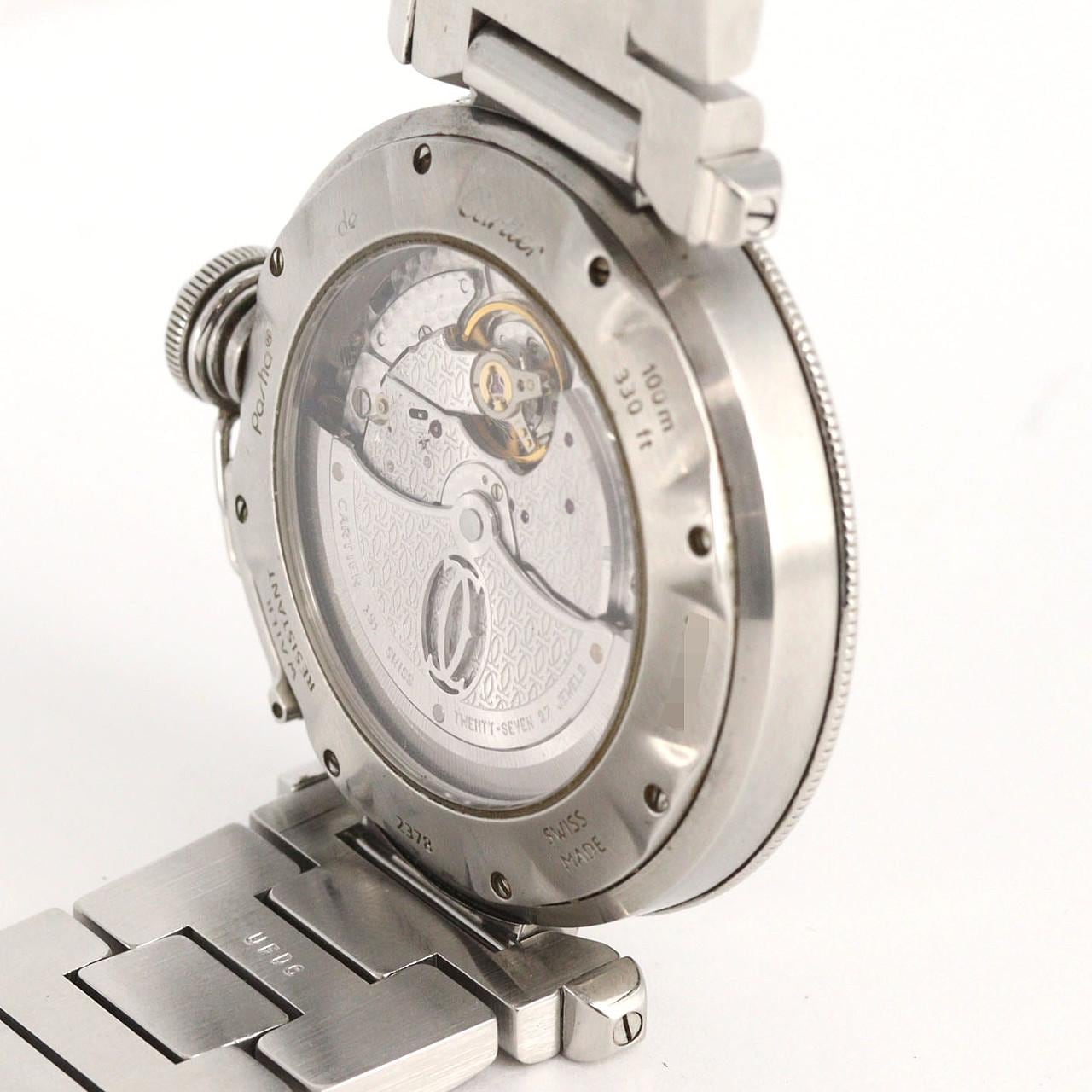 【ノーメンテナンス還元価格】カルティエ パシャ W31031H3 SS 自動巻