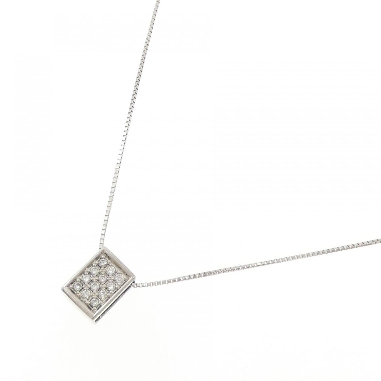 PT900/PT850 ダイヤモンド ネックレス 0.15CT