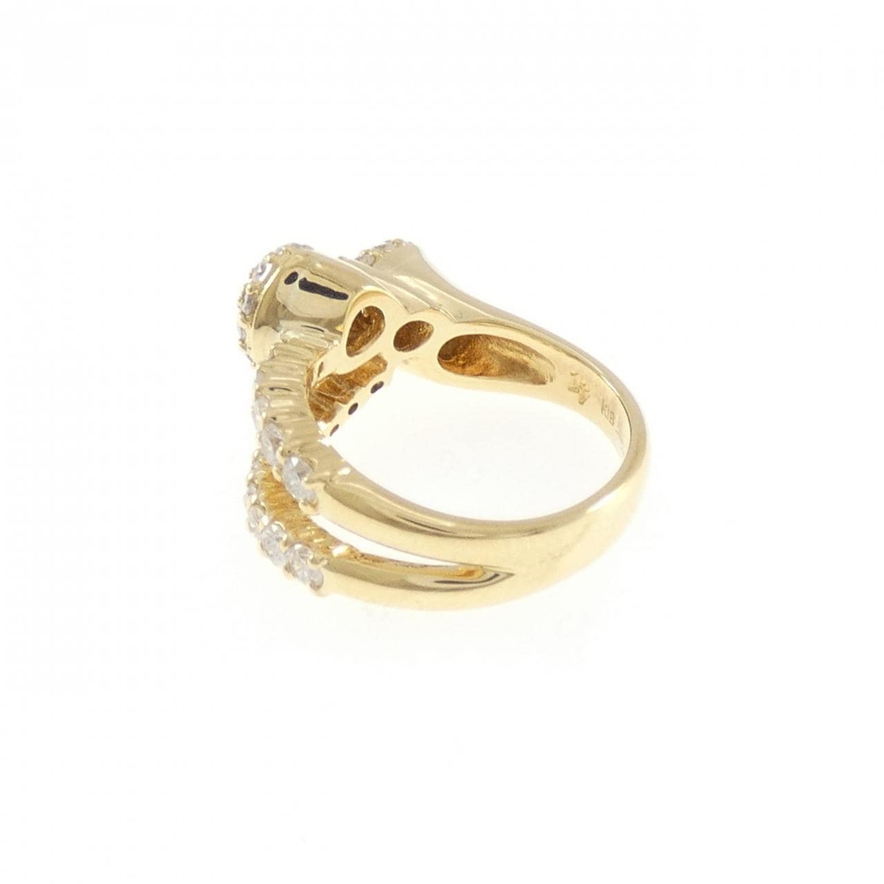 ポンテヴェキオ リボン リング 0.71CT