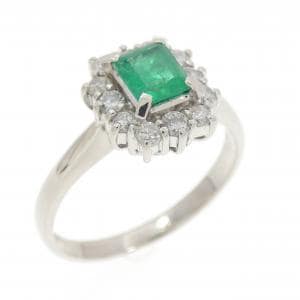 PT900 エメラルド リング 0.32CT