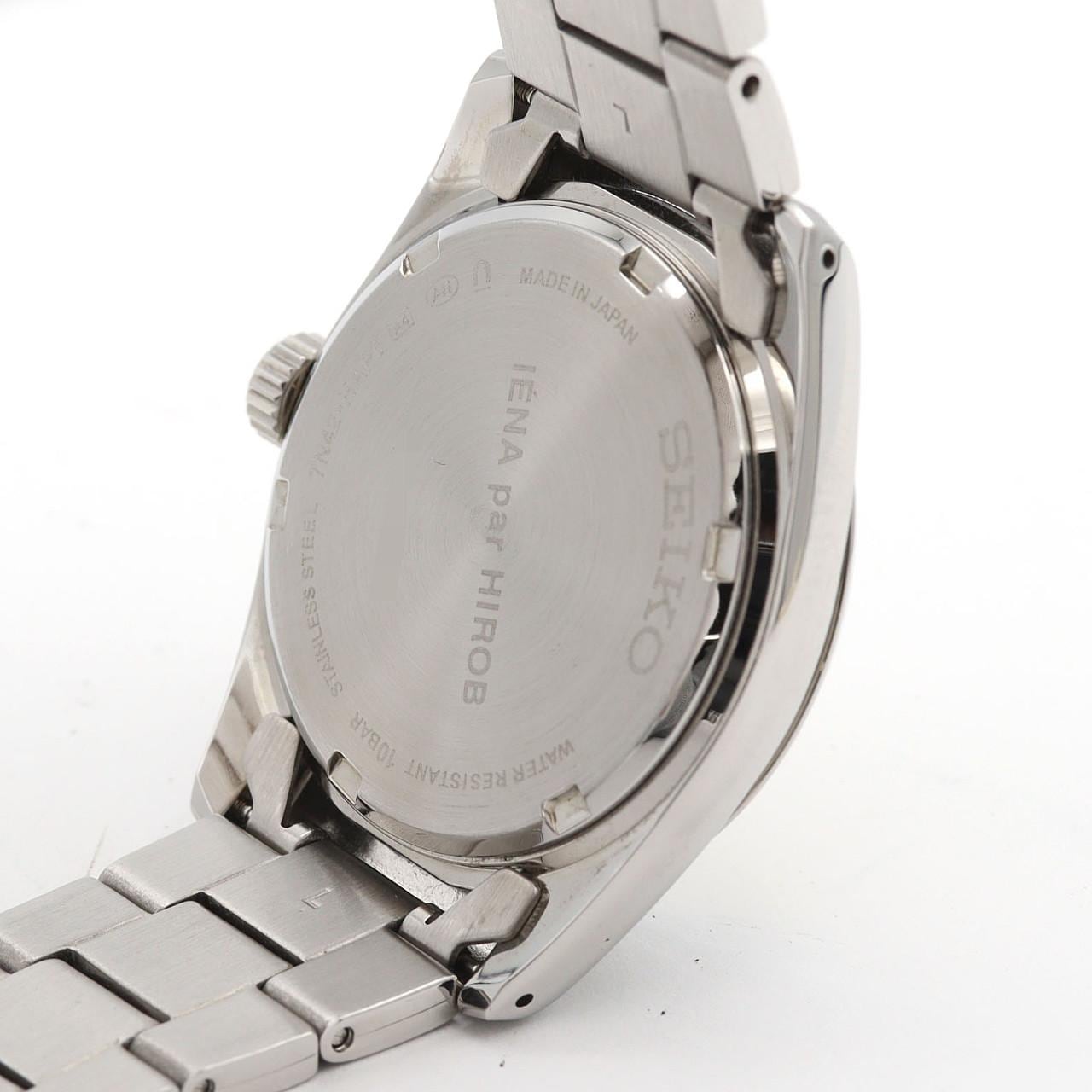 セイコー IENAxHIROB 別注 7N42-HAP0/SZQV026 SS クォーツ