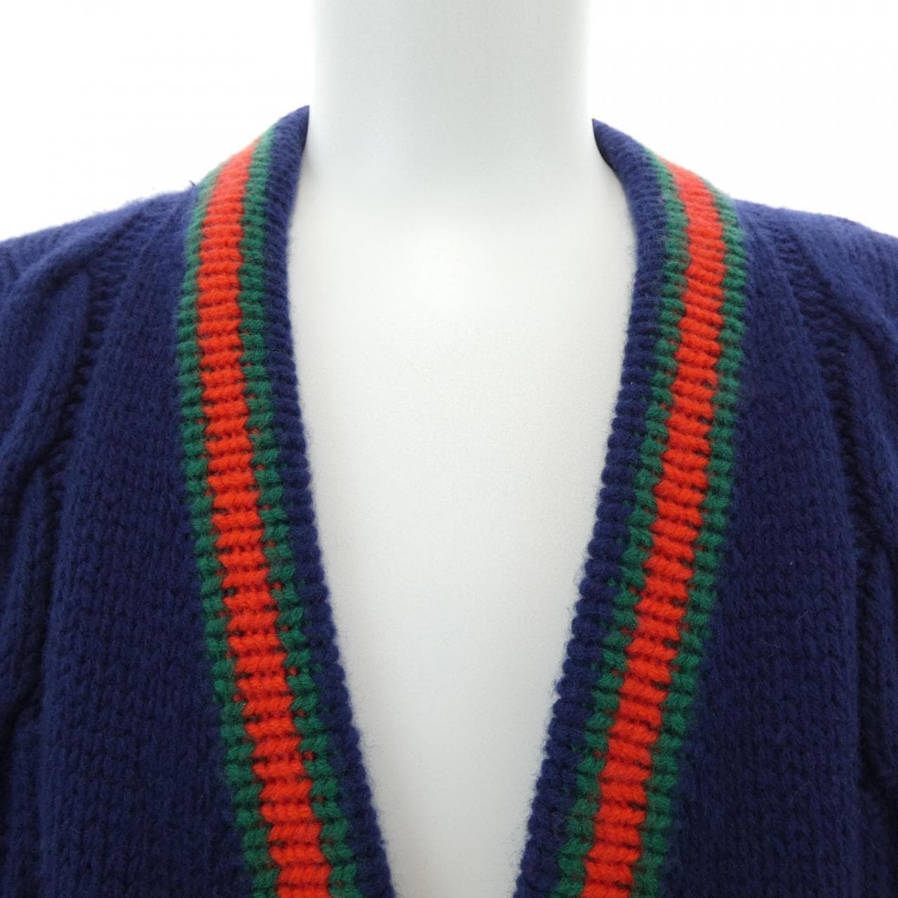 グッチ GUCCI オーバーサイズケーブルニットカーディガン 497037-X1561 カーディガン