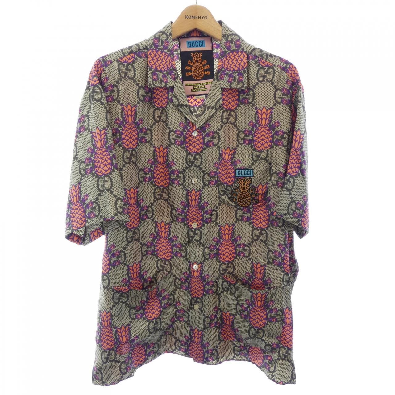 グッチ GUCCI 22THOUSAND 7HUNDRED AND FIVE GUCCI SONG 669202 ZAIEJ S／Sシャツ