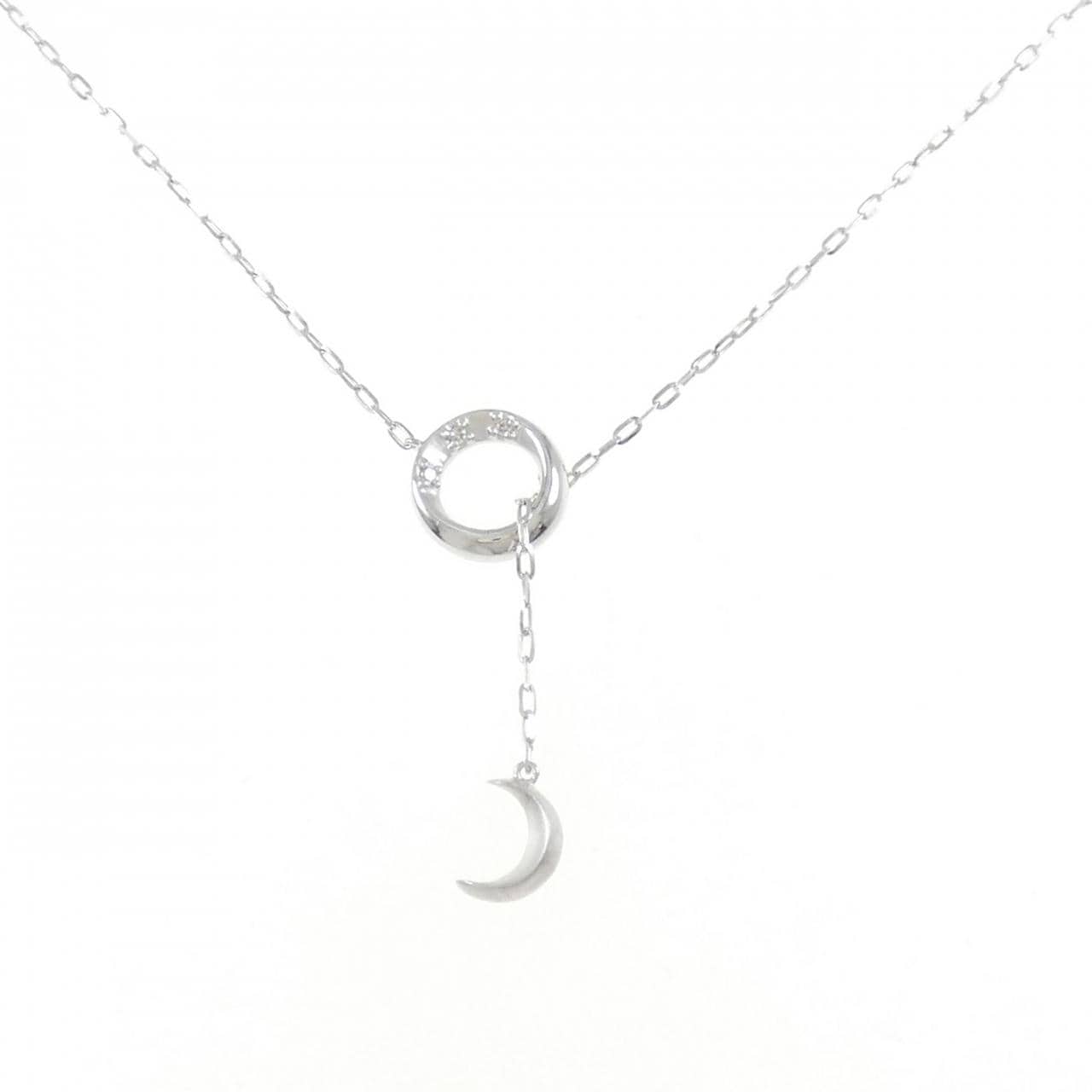 Sirena Azzurro鑽石項鍊 0.03CT
