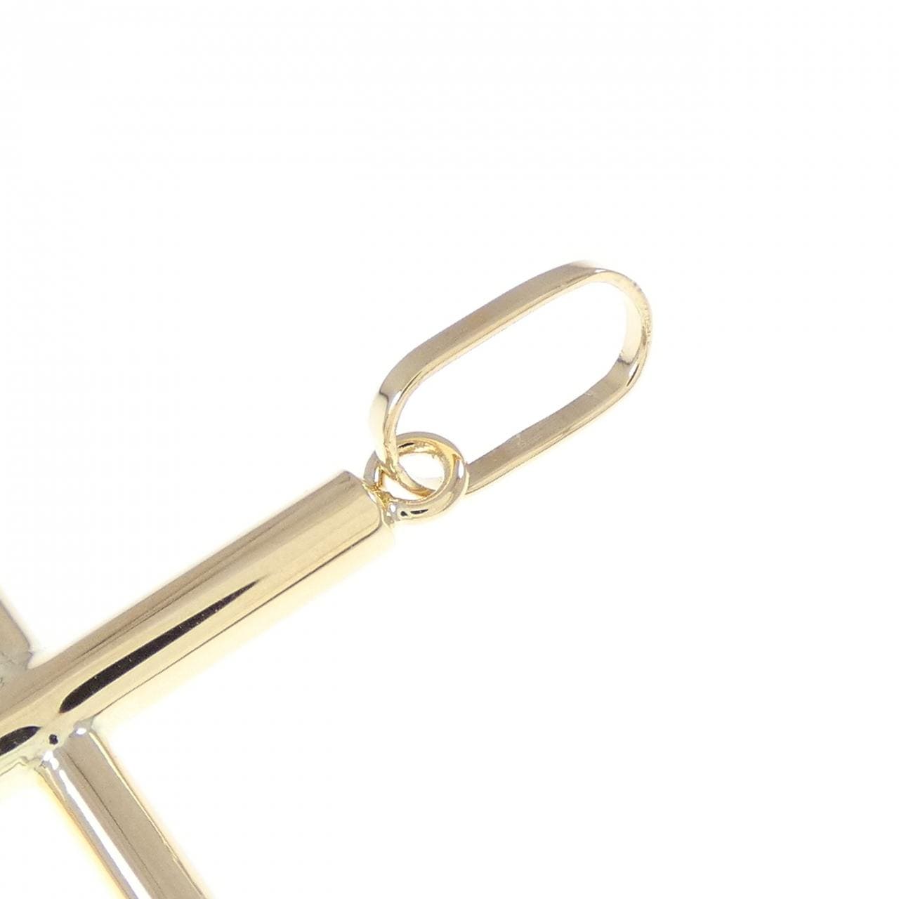 K18YG クロス ペンダント