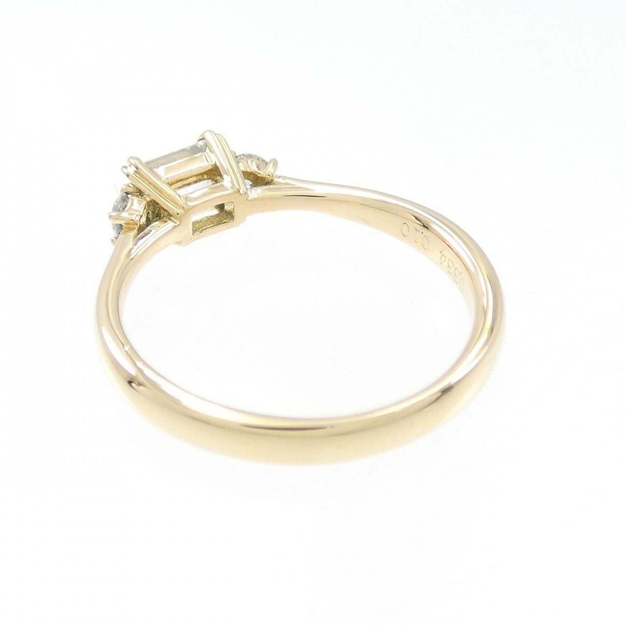 K18YG ダイヤモンド リング 0.334CT