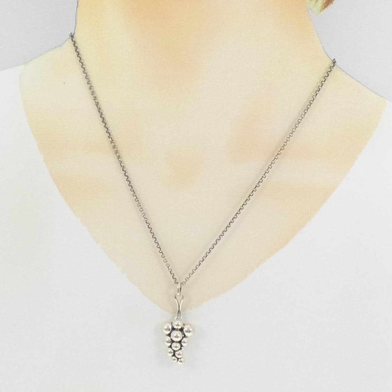 ジョージ ジェンセン ムーンライトグレープ ネックレス