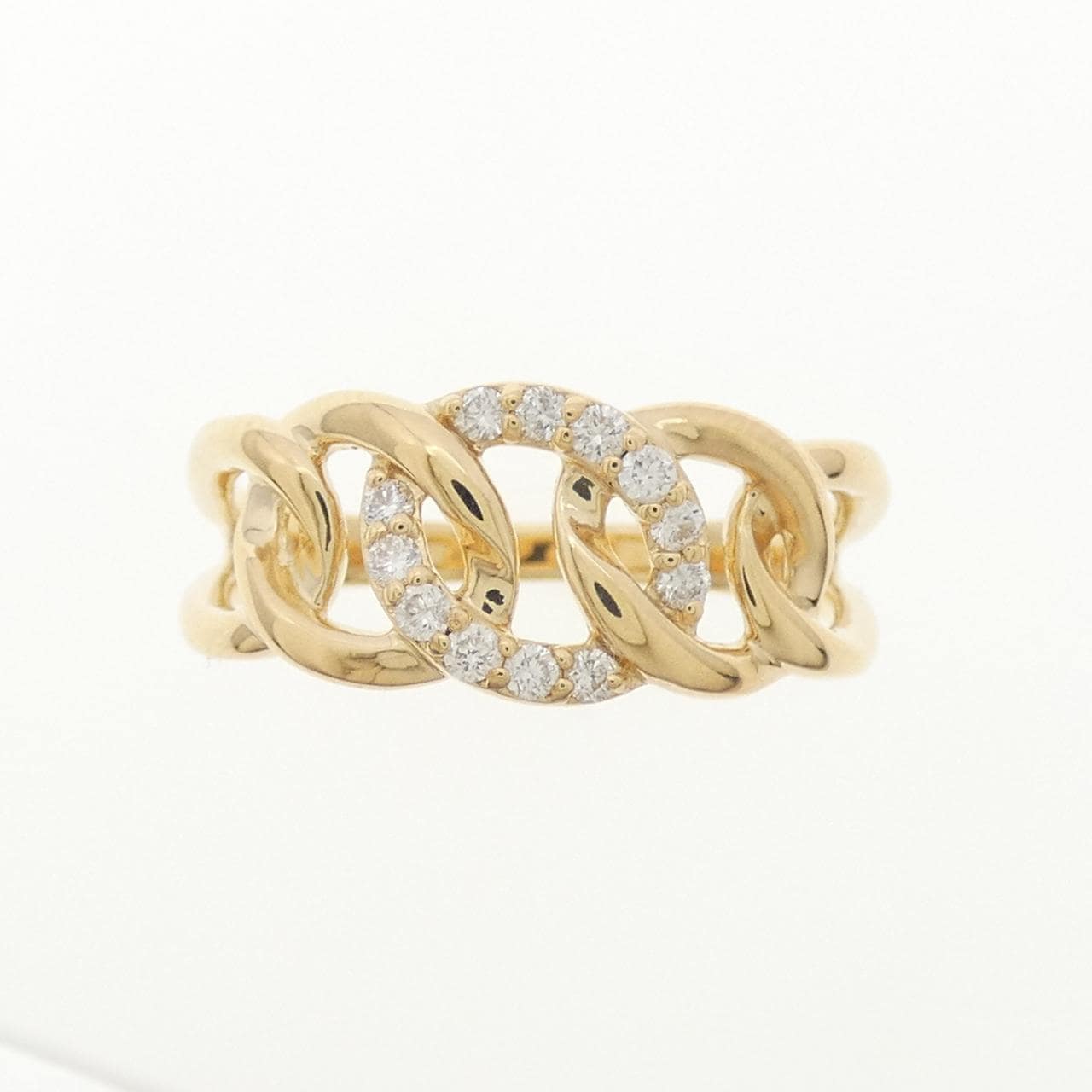 K18YG ダイヤモンド リング 0.16CT