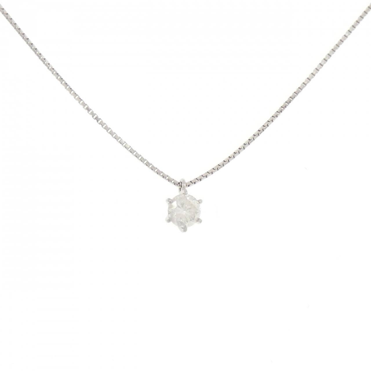 PT900/PT850 ダイヤモンド ネックレス 0.33CT