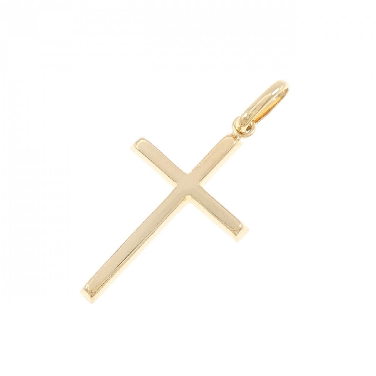 【新品】K18YG クロス ペンダント