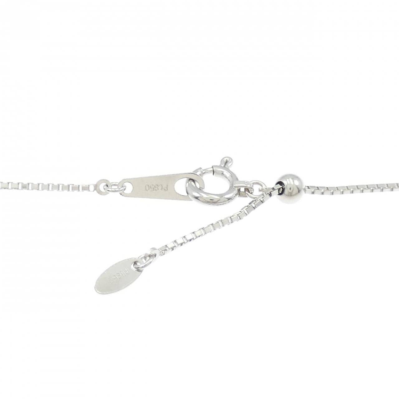 PT900/PT850 エメラルド ネックレス 1.31CT