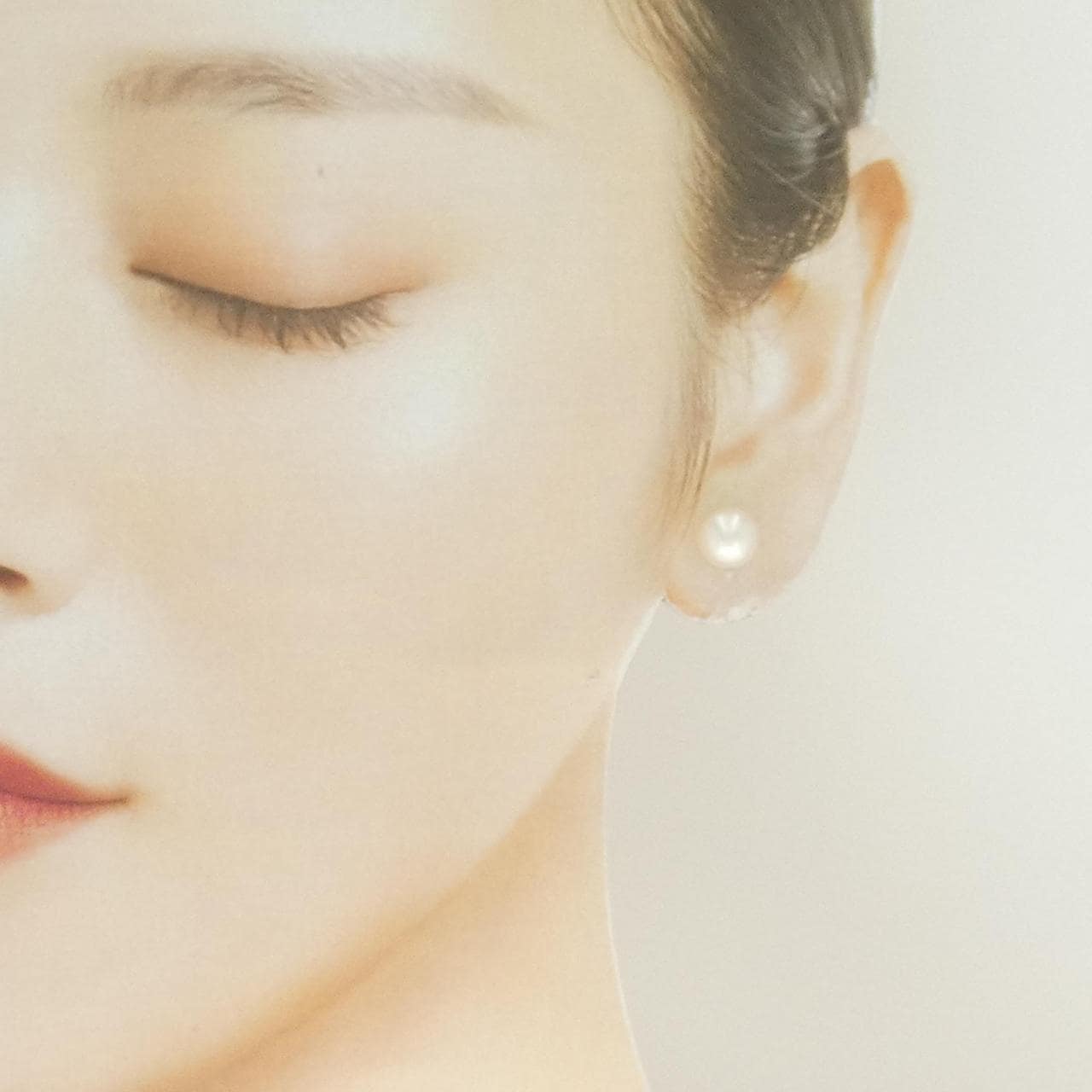 K18YG アコヤパール ピアス 8mm