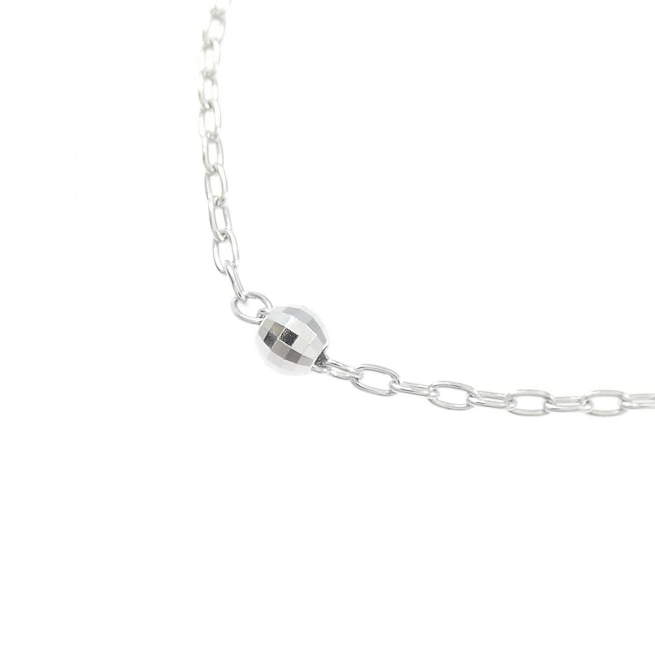 K18WG ネックレス